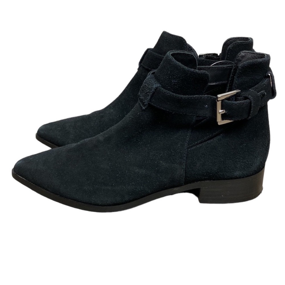 & other stories suede buckle ankle boot